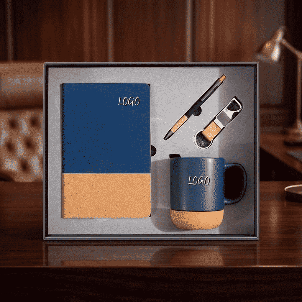 مجموعه هدایای شرکتی Cork Accent Premium